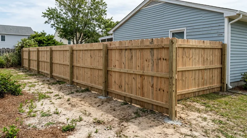 Wood & Privacy Fence Installation Virginia Beach