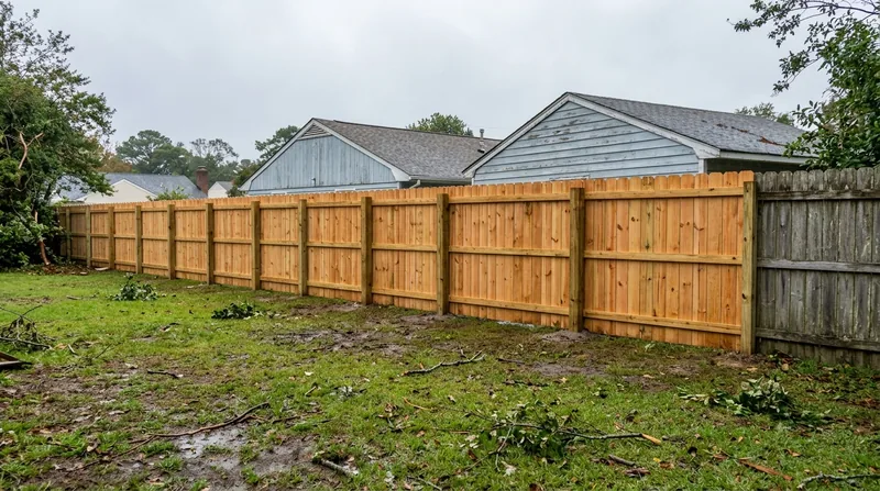 Storm Damage Fence Repair Virginia Beach